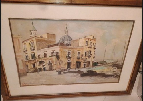 Darsena pozzuoli olio - di,