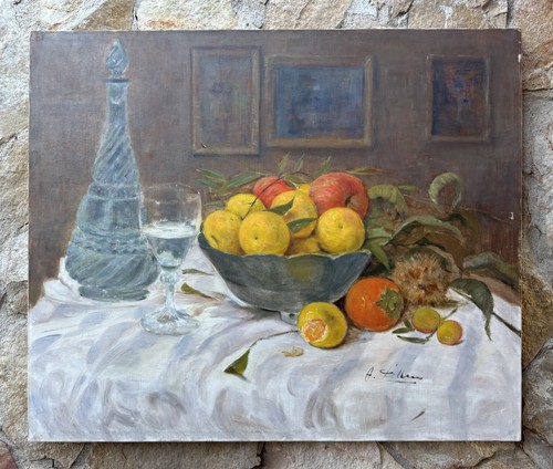 Quadro natura morta - morta-, antonio